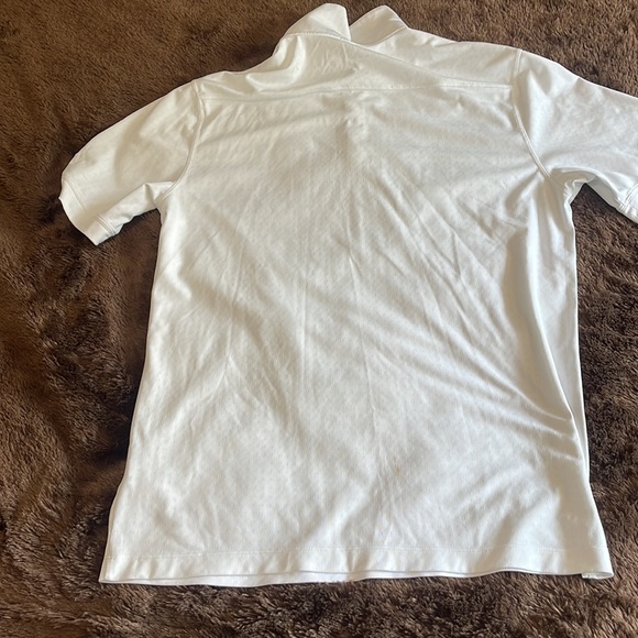 White Nike Golf. Tour Performance Polo - Picture 4 of 5